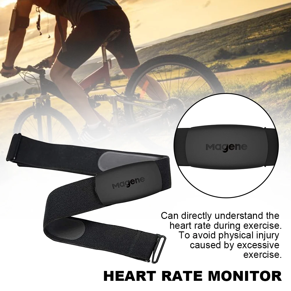 

Men Women Running Chest Strap Climbing Bluetooth 4.0 Daily Multifunction Heart Rate Monitor Outdoor Cycling Fitness Tracker Gym