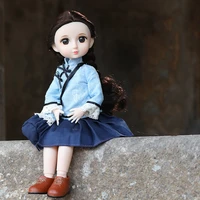 1 pcs doll accessories clothes princess dress for bjd016 doll clothes gifts summmer beautilful cloth