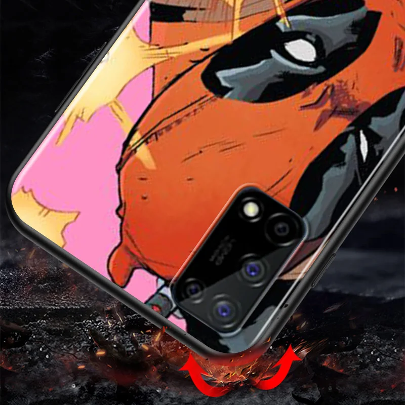 

Marvel Avengers Deadpool Super Hero For Huawei Honor V30 30S 30i 30 View 20 V20 20E 20i 20S Lite Pro Plus 5G Black Phone Case