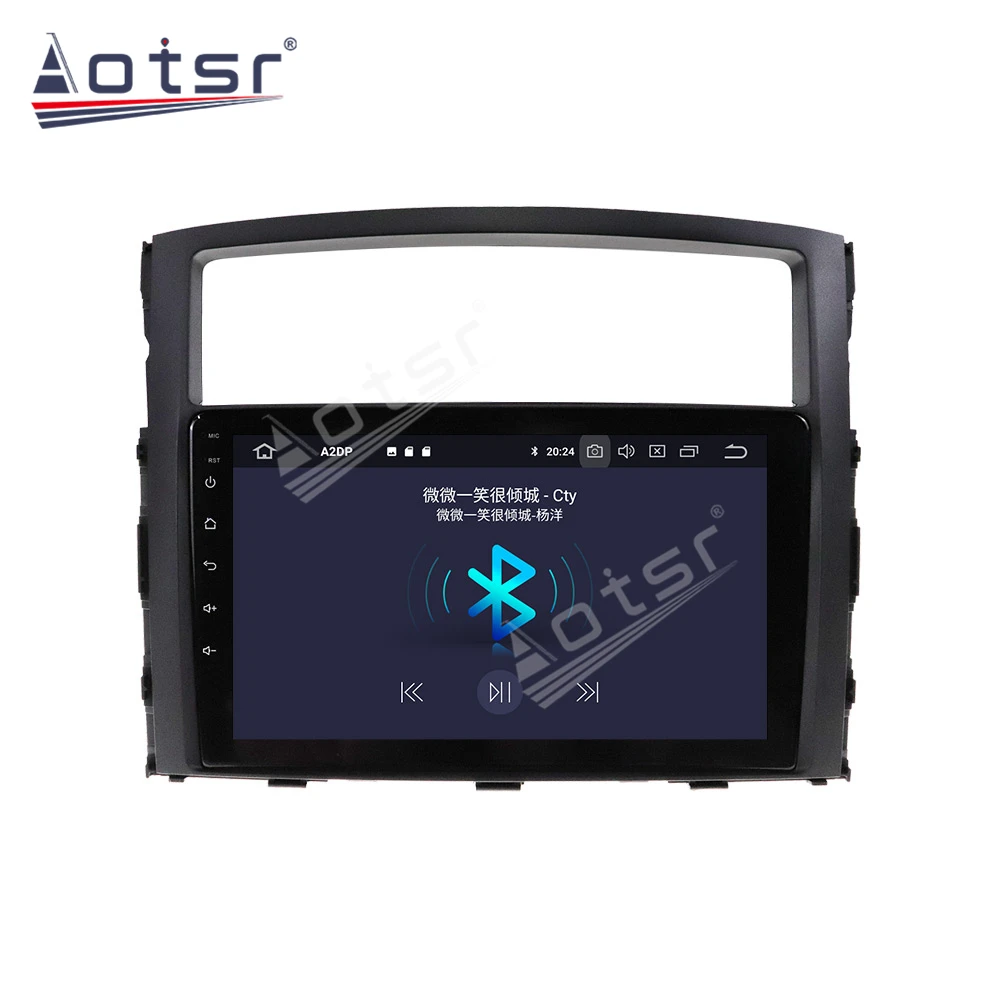 Автомагнитола для Mitsubishi Pajero мультимедийный проигрыватель на Android 2006 с