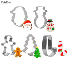 Galletas Juego de 5 unids/set de cortador de galletas de navidad...