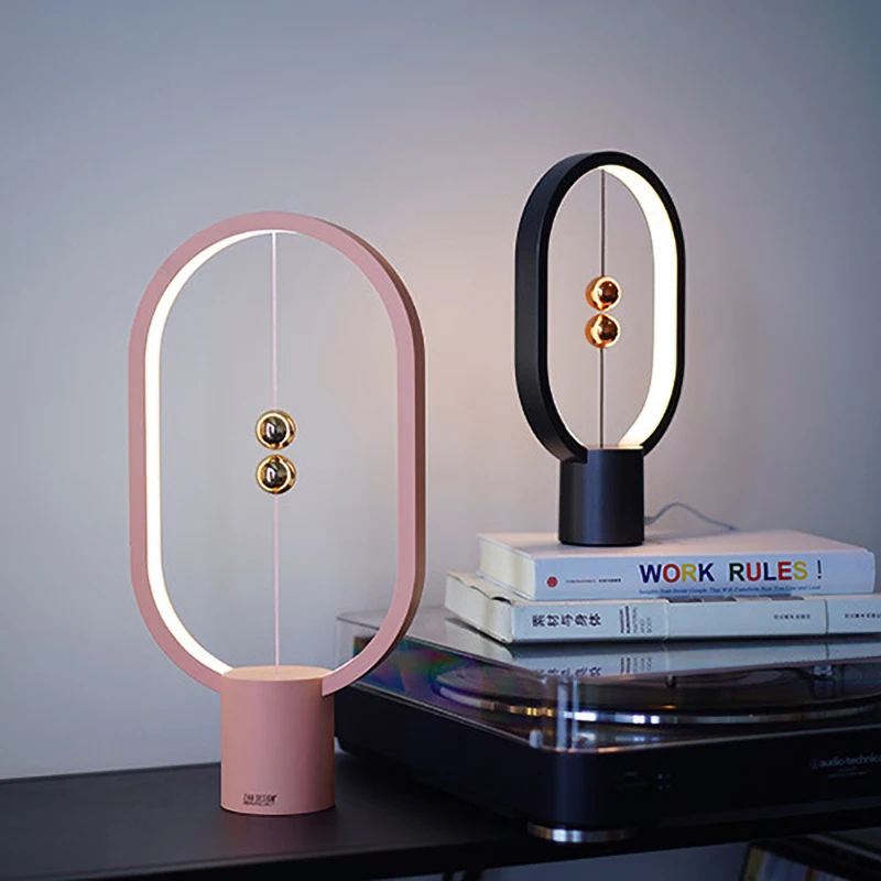 

Balance Lamp Mini Smart Magnetic Switch Usb Charging Nightlight Suspension Led Bedroom Bed Atmosphere Lamp