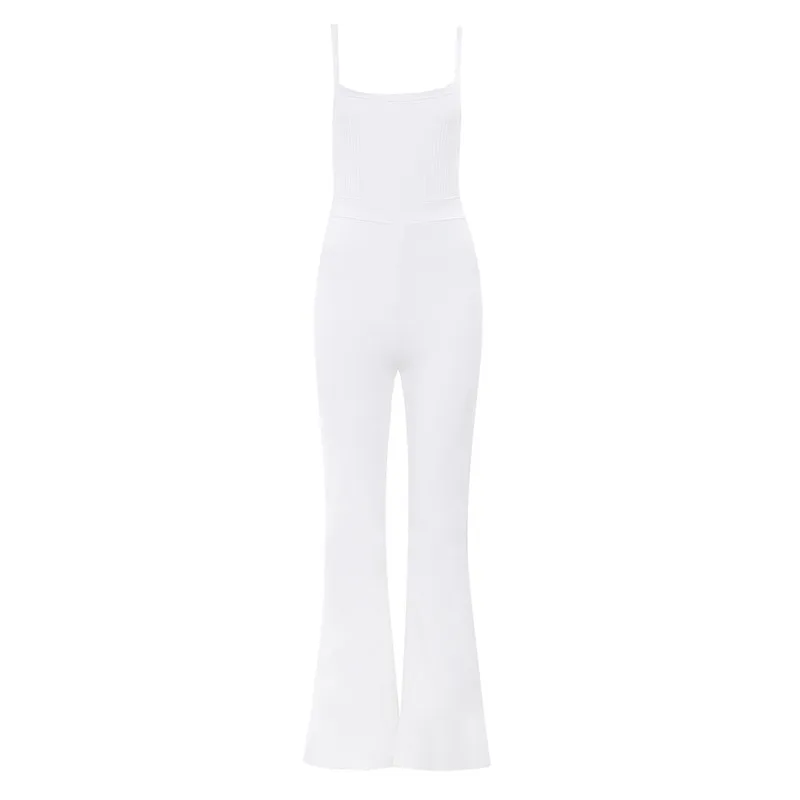 Женский бандажный комбинезон сексуальные штаны от комбинезона женские