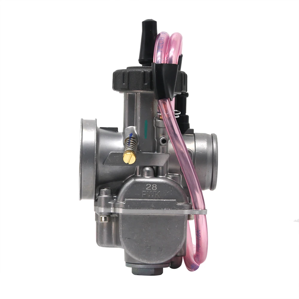 PWK 28mm Alconstar-МОТОЦИКЛ КАРБЮРАТОР PWK Carburedor с силовой струей 28 мм 30 мм 32 мм 34 мм для Keihin Koso Mikuni ATV дит велосипед ямы гонки - Цвет: PWK 28mm