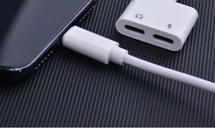 

phone headset adapter XR charging Support call adapter Earphone Adapter Aux Cable Splitter For iPhone 7 8 plus XS Max Samsung