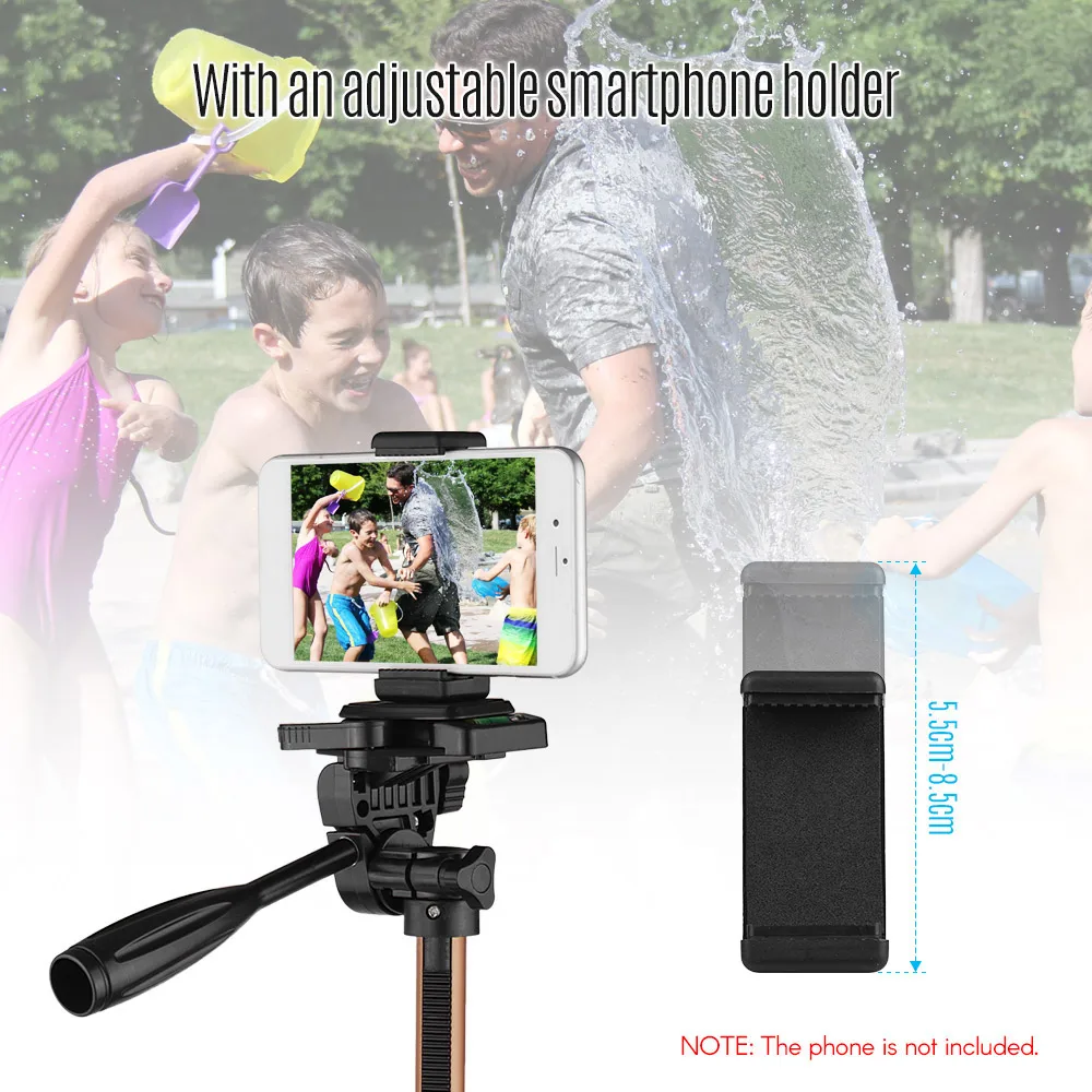 Штатив Andoer для фотосъемки портативный держатель телефона подходит камер Canon Sony