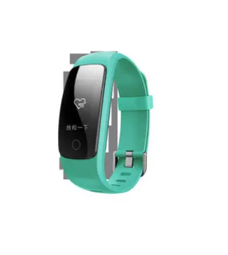 ID107 HR Plus Smart Bracelet Heart Rate Monitors Sports Cardio Fitness Tracker Guide Breathing Bluetooth Band mi band 4 watch |