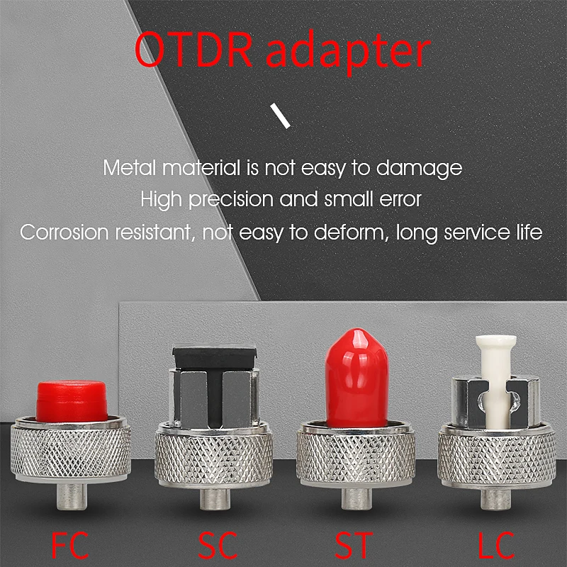 OTDR transfer connector SC FC ST LC adaptor Fiber Optic Connector For Optical Time Domain Reflectometer Adapter | Мобильные телефоны