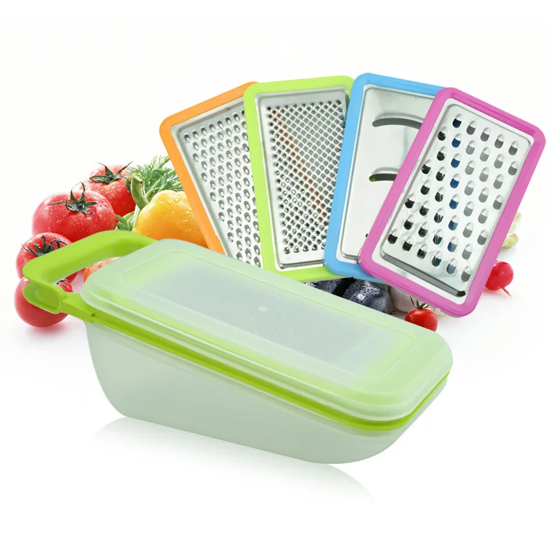 

Kitchen Gadget Multi-Purpose Grater Melon and Fruit Vegetable Grater Pieces Device Grinding Machin Chopper Custom Logo