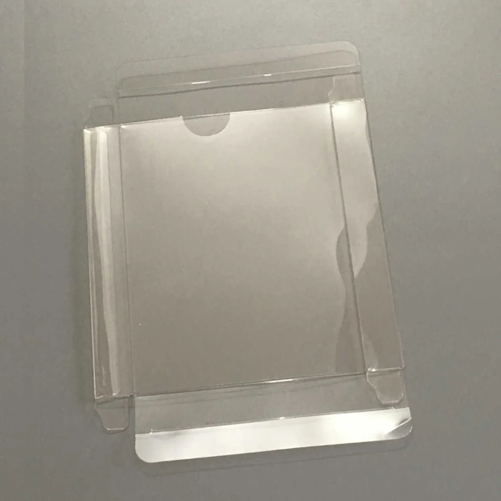 

100pcs Transparent Clear Display Box For Playstation PS4 Game Card Collection Storage Case PET Protective Box