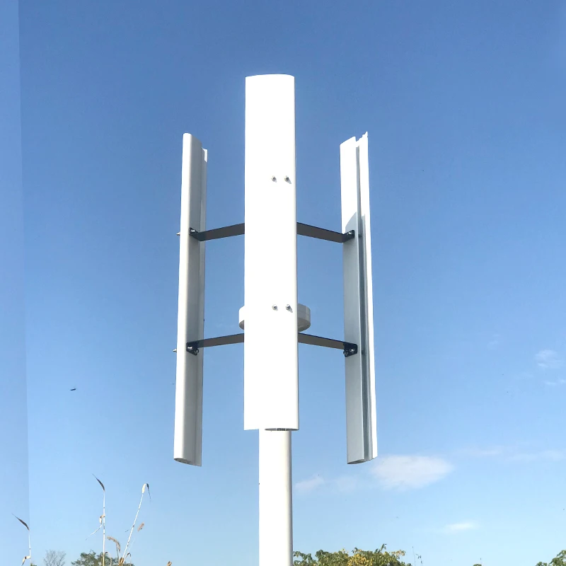 Ветряная Турбина FLTNXY 6000 Вт с вертикальной осью свободная энергия 12 В 24 48