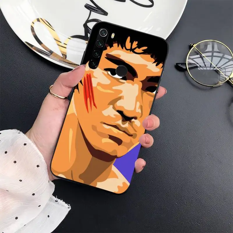 

Bruce Lee China Kung Fu Phone Case For Xiaomi mi 9 9t 10 redmi 9 9a 8 8a note 10 9 9s 8 8t 7 pro max funda