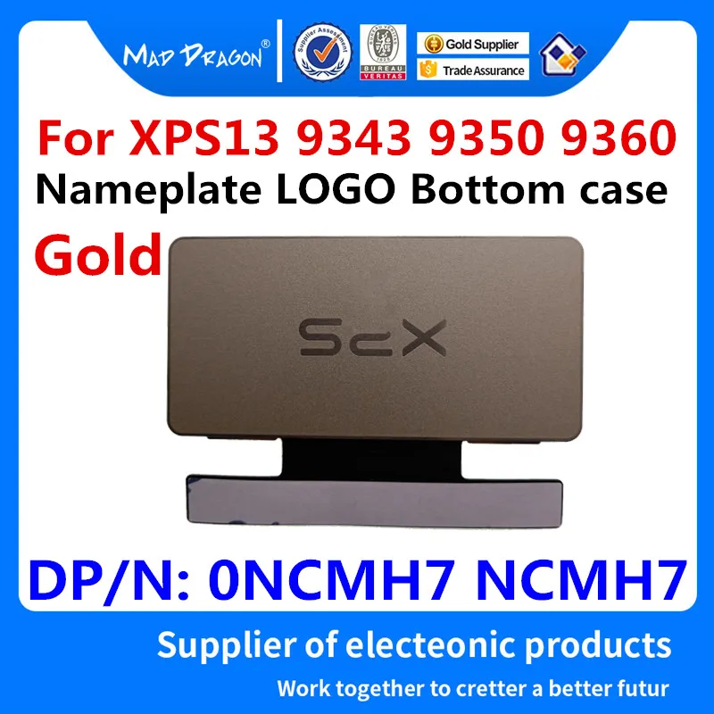 Gold XPS13 9343 Ноутбук табличка с логотипом для Dell XPS 13 9343 9350 9360 XPS 15 9550 9560 9570 7590 точность 5510 5520 5530 5540 - Цвет: Gold XPS13 9343