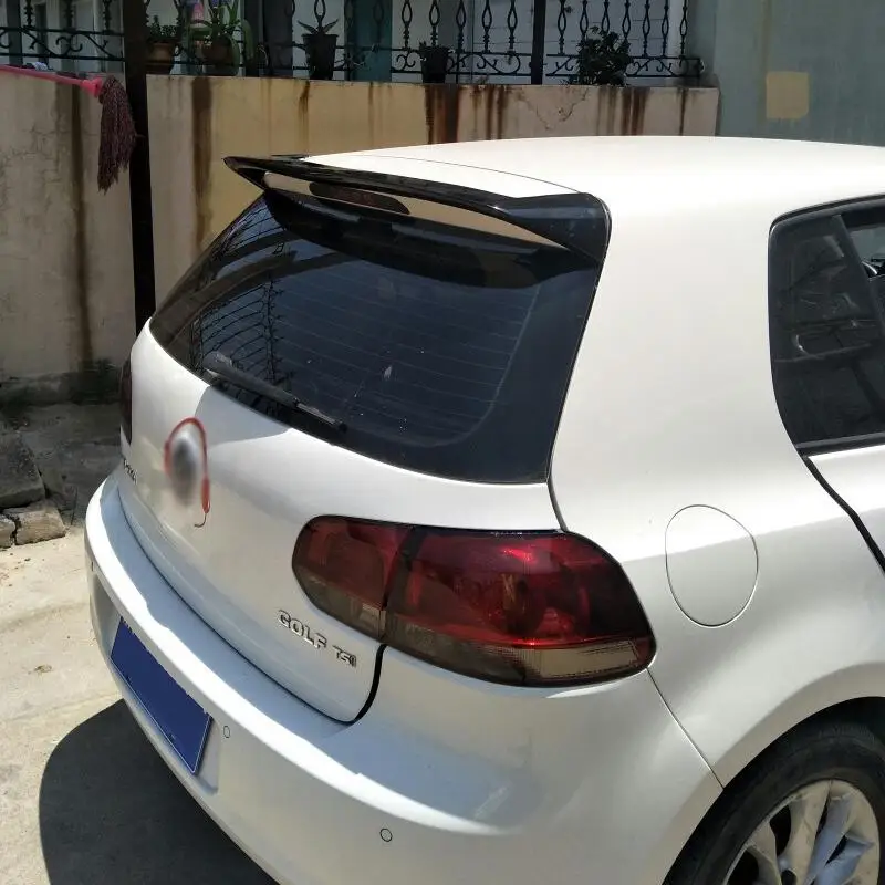 

Modified Styling Rear Accessories Aileron Voiture Tuning Car Aleron Trasero Auto Roof Wing Spoiler FOR Volkswagen Golf 6 7 Polo