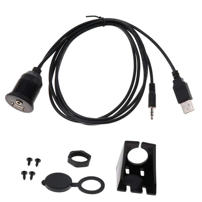 Автомобильный Usb аудио водонепроницаемый кабель розетка USB 2 0 Автомобильная