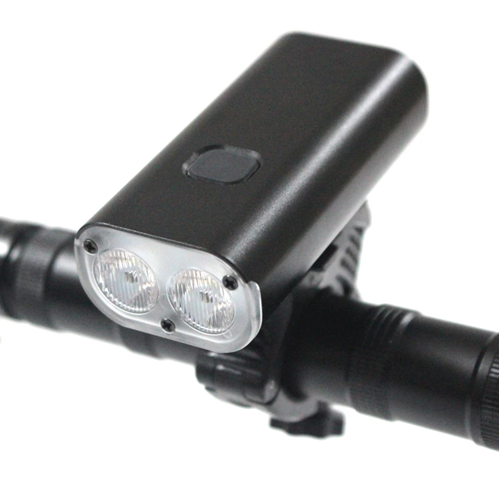 

5200 mAh built-in Rechargeable USB Bicycle Light Bike Headlight 2000 Lumens LED MTB Cycling Lantern For Lamp Tail light fittings