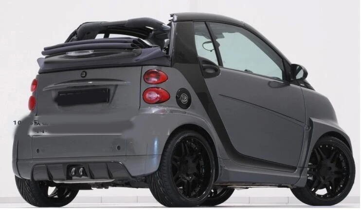 Для Benz Smart fortwo комплект спойлера 2013-2019 для ABS задний спойлер заднего бампера
