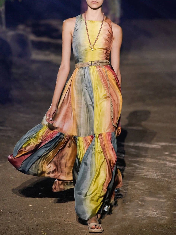 Бесплатная доставка Тяжелый корабль вареный Радуга Цвет градиентных