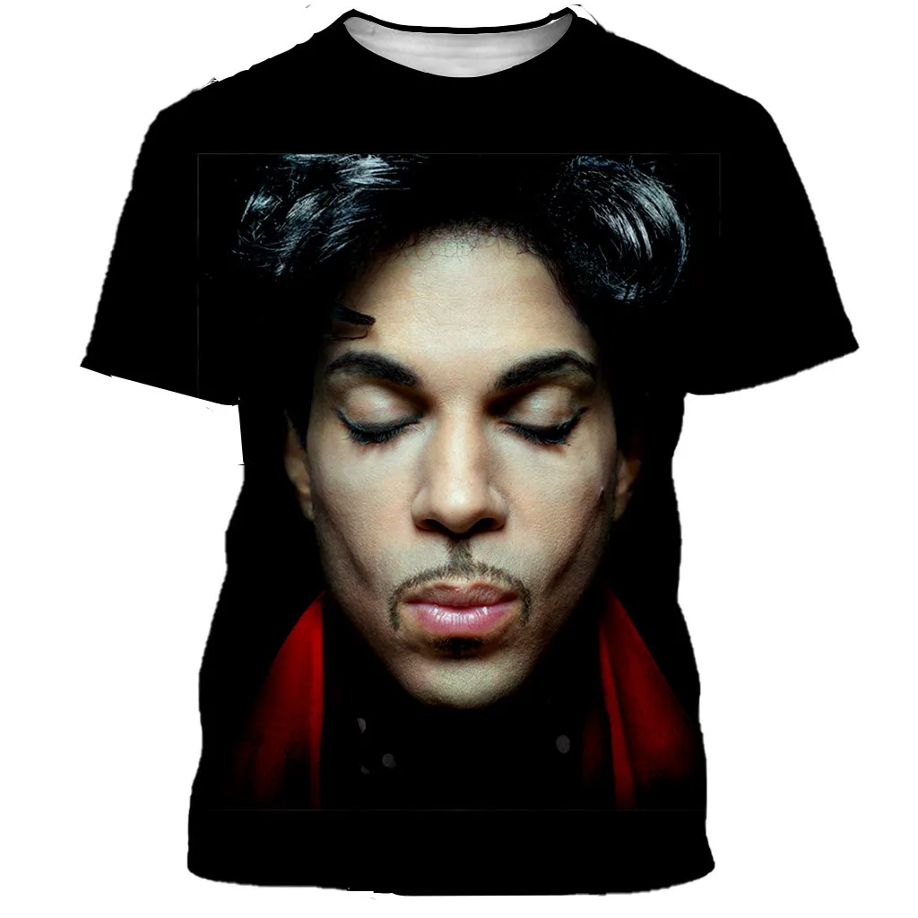 

Prince Rogers Nelson T Shirt Men/women 3D Printed T-shirts Casual Harajuku Style Tshirt Streetwear Tops