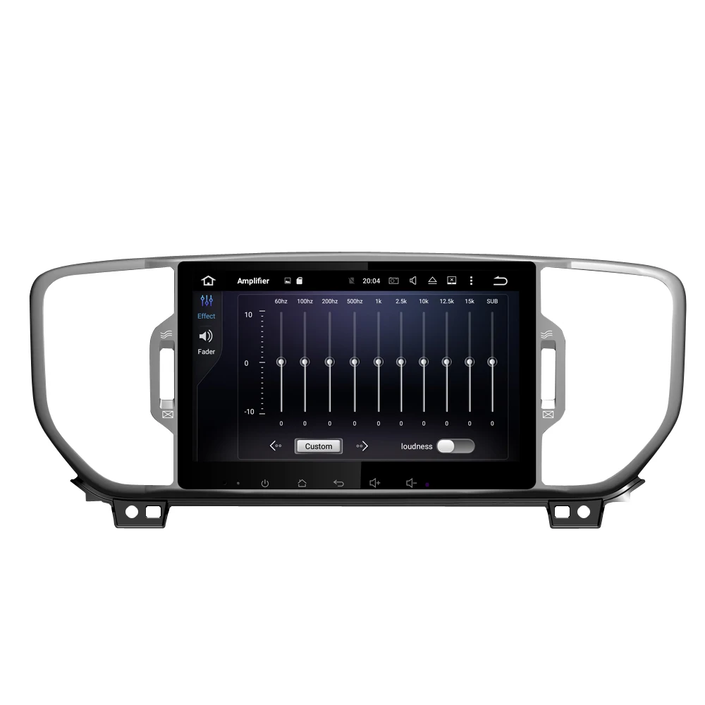 Автомобильный DVD стерео плеер 4 Гб ОЗУ Android 10 0 для Kia Sportage 2016 2017 2018 GPS навигация