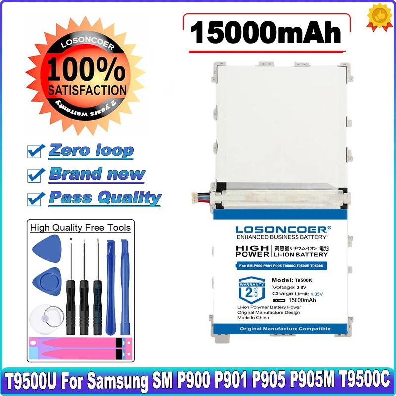 Для Samsung Galaxy Note Pro 12 2 SM P900 P901 P905 P905M T9500C T9500E T9500U T9500K T900|Аккумуляторы для мобильных