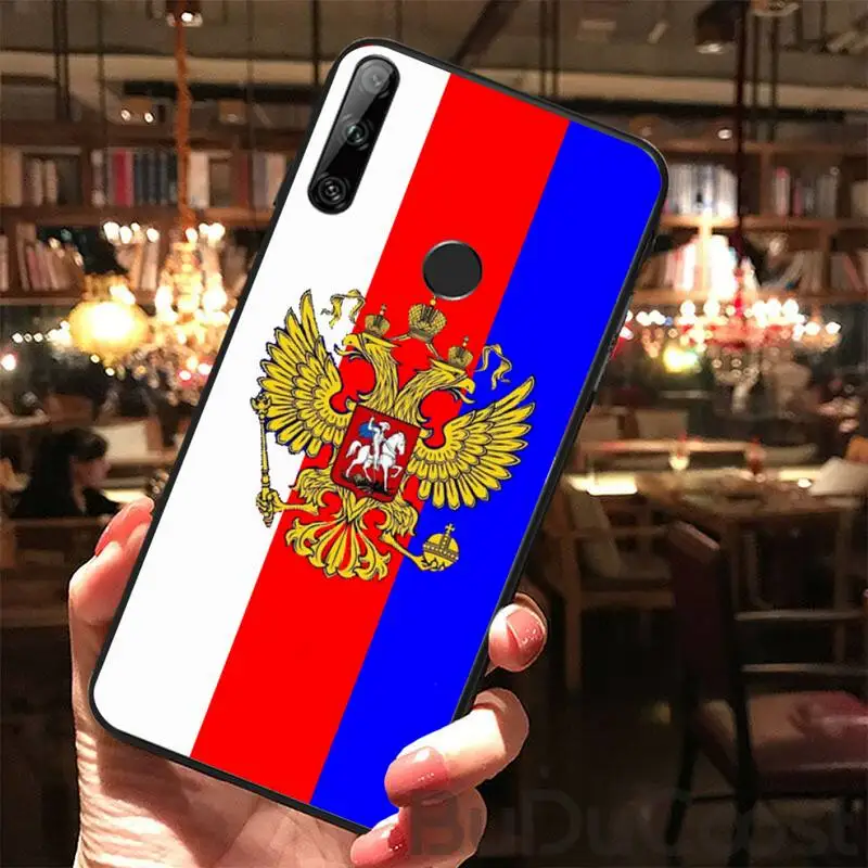 

Russia Flag National Emblem Phone Case For Huawei Y5 Y6 Y7 Y9 Prime Pro II 2019 2018 Honor 8 8X 9 Lite View9