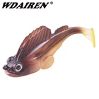 1 шт., мягкие приманки для плавания, 6,5 см12 г 9 см22 г, приманка для рыбалка на щуку, окуня, рыбалки, свинцовый джиг