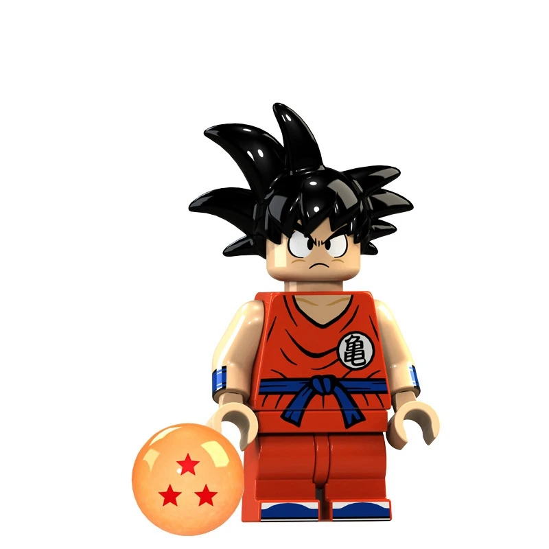 Dragon Ball Z Супер Saiyans Goku Vegeta Krillin trunks Cell Broly Аниме фигурки строительные блоки подарки для детей игрушки