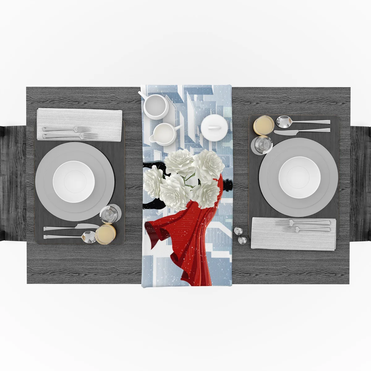 Мужская скатерть с изображением героя для защиты городских столешниц свадьбы