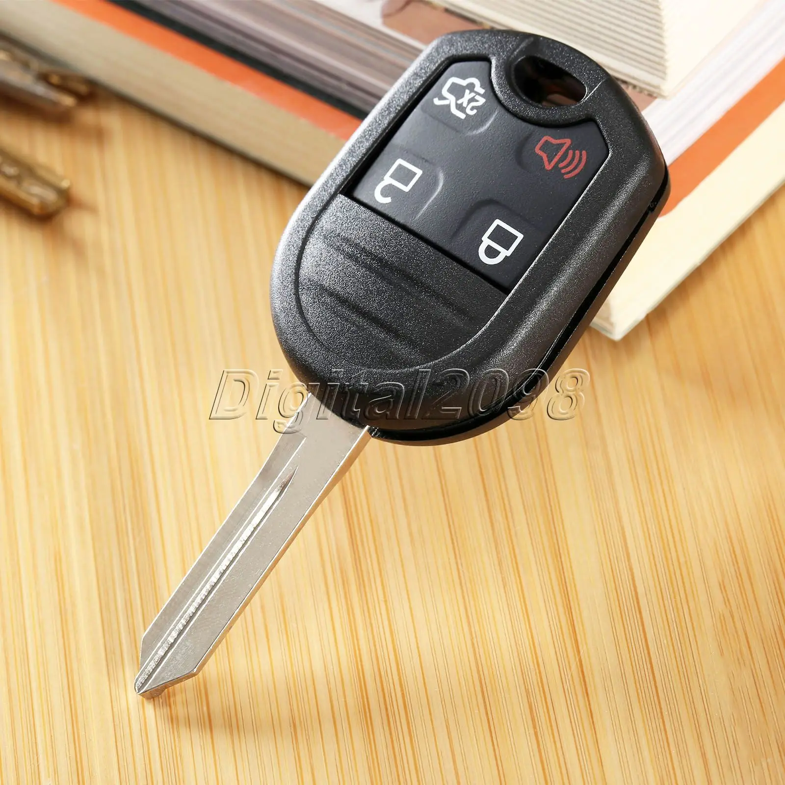 Yetaha 4 кнопки запасной пульт дистанционного ключа чехол оболочка Fob подходит для