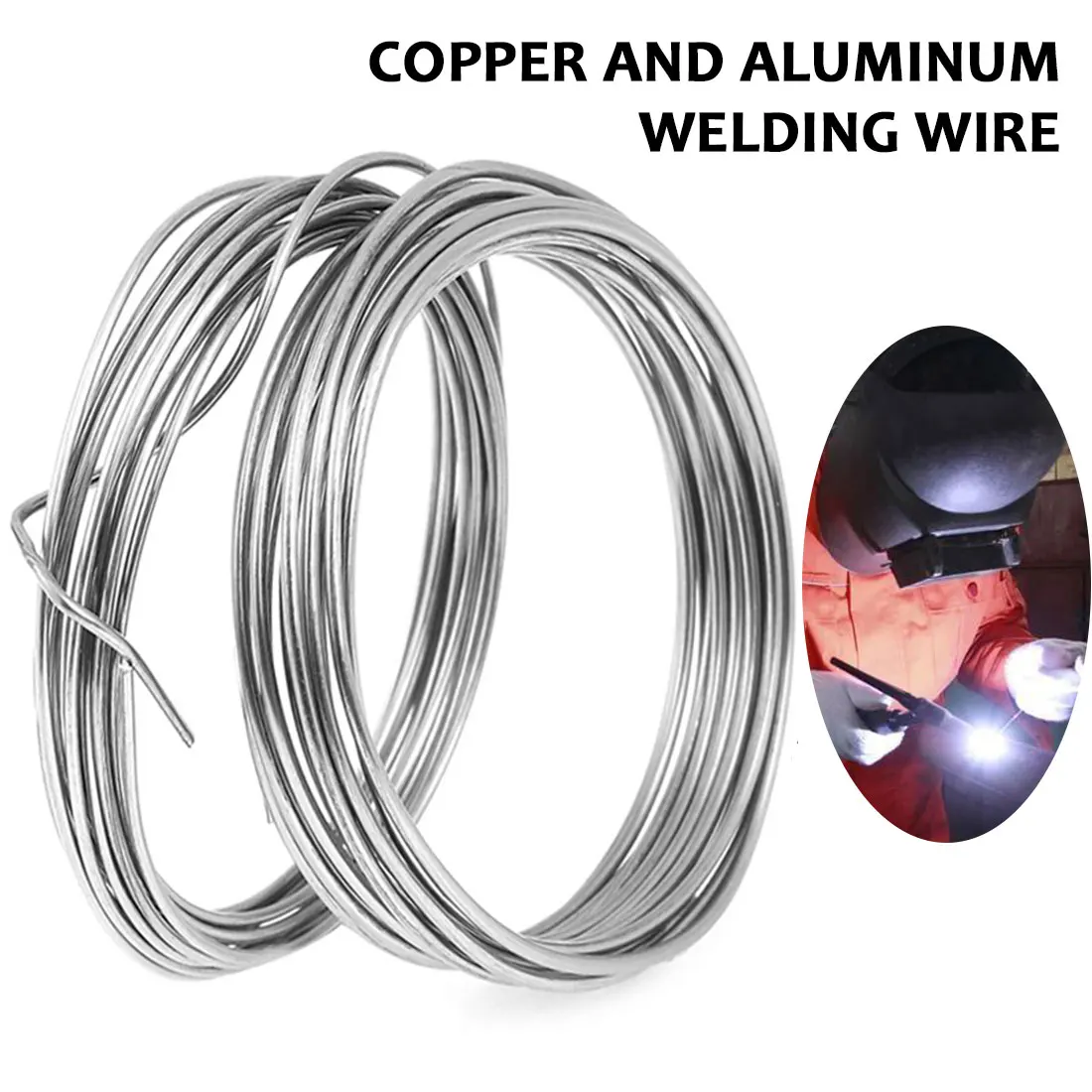 

Universal Copper Aluminum Fux-cored Electrodes Welding Rods Easy Melt Weld Wire for Steel Copper Aluminum Iron Refrigerator Weld
