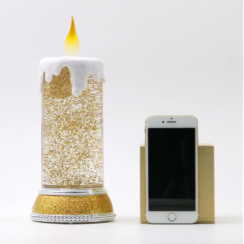 Creative LED Candle Night light USB Rechargeable Desk Lamp Lamps for Bedroom Wedding Christmas Decoration Gift Light | Лампы и