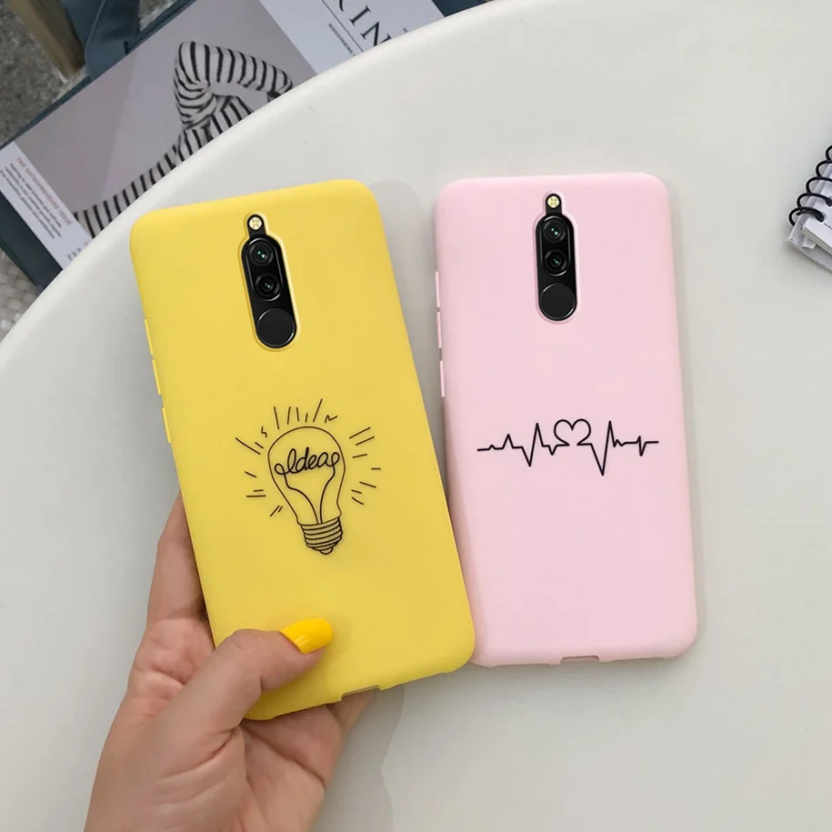 Чехол для Xiaomi Redmi 8 чехол 8A силиконовый защитный из ТПУ задняя крышка телефона Xiomi