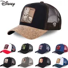 Бейсболка МужскаяЖенскаяМужская сетчатая, брендовая бейсболка с рисунком аниме Микки и Марвел, в стиле хип-хоп, для отцов