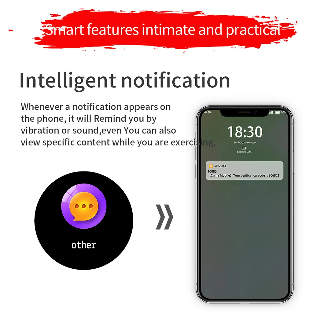 T5 Смарт часы IP68 Водонепроницаемые для занятий фитнесом спортивные трекер