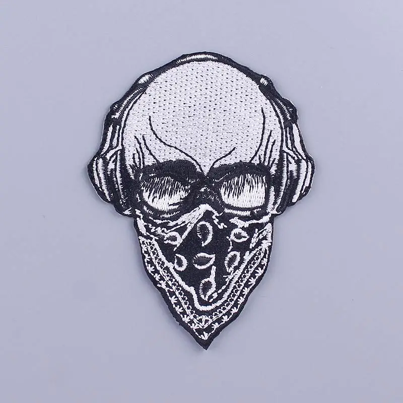 

Diy Skeleton Patch Embroidered Patches For Clothing Iron On Patches For Clothes Punk Stickers Patch On Clothes Jacket Applique