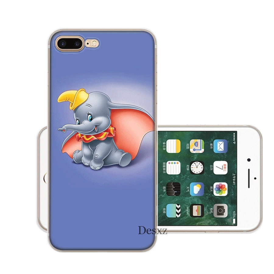Чехол для мобильного телефона iPhone Apple XR X XS Max 6 6s 7 8 P Lus 5 5S SE Shell Dumbo защита Мода |