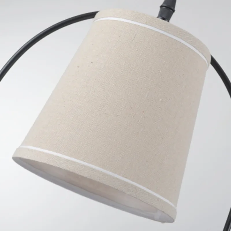 Nordic 3D Resin Bird Led Pendant Light Linen Fabric Shades Europe Minimalism Suspended Lamp For Dining Room Bedroom | Лампы и