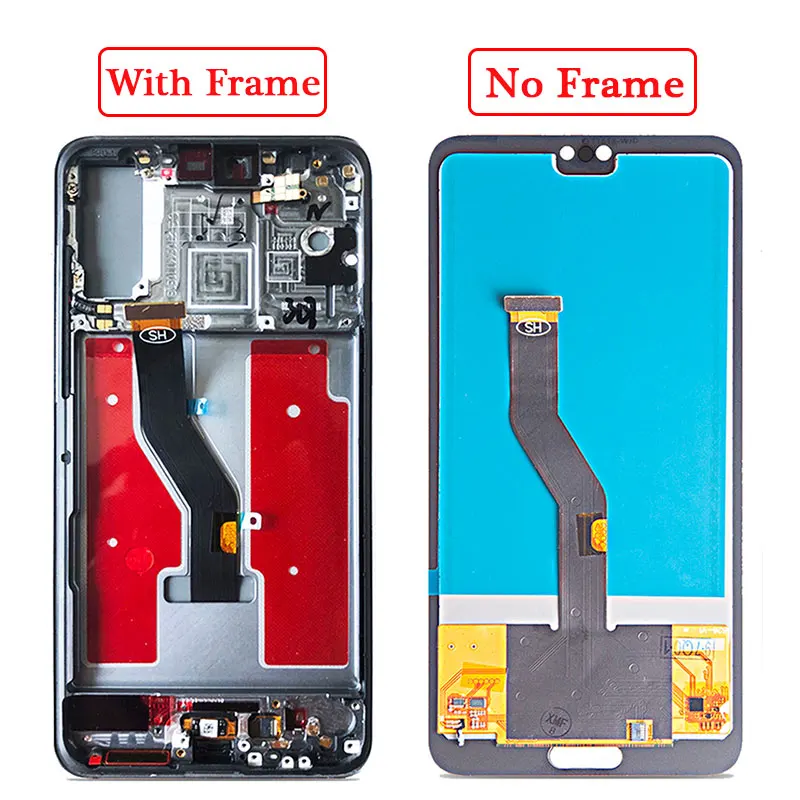 Для huawei P20 Pro ЖК дисплей Экран дисплея с рамкой Сенсорный экран Замена для плюс CLT