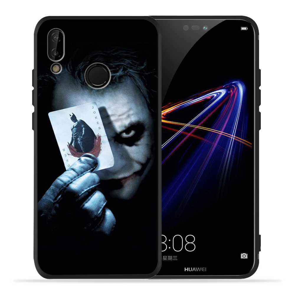 Joker 2019 Phone Case For Huawei p20 Pro P20 Lite case P30 P9 P8 P10 Honor 8X Luxury 9X 10 20 Coque Soft Silicone Funda Etui |