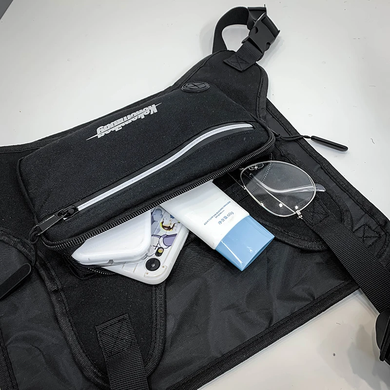 Мужская нагрудная сумка сумки для мужчин и женщин уличная одежда в стиле хип хоп