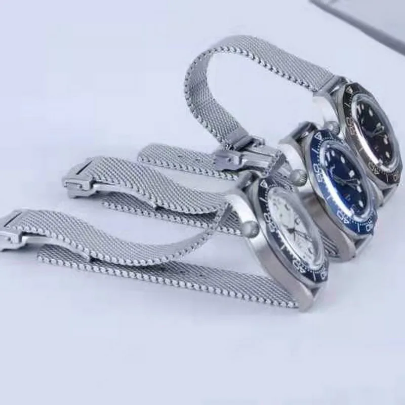 Мужские автоматические наручные часы с хронографом водонепроницаемые до 200 м