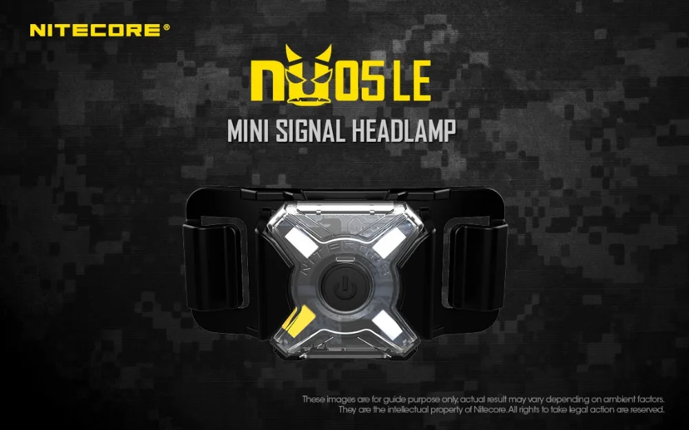 NITECORE NU05 LE мини сигнальная фара 4* красный зеленый синий белый светодиоды USB перезаряжаемая наружная фара Встроенная литий-ионная летучая мышь