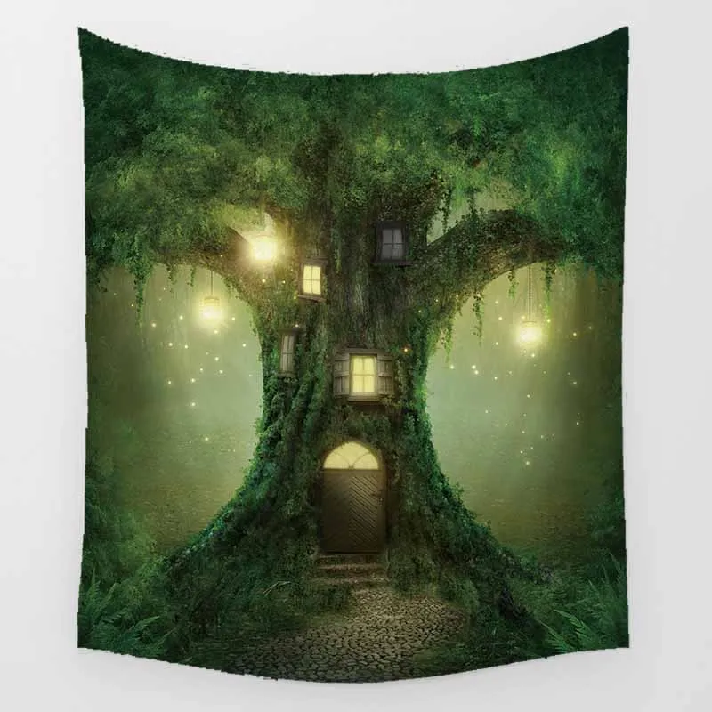 Морской пляж пейзаж hd печать большие пляжные гобелен с рисунком мандалы