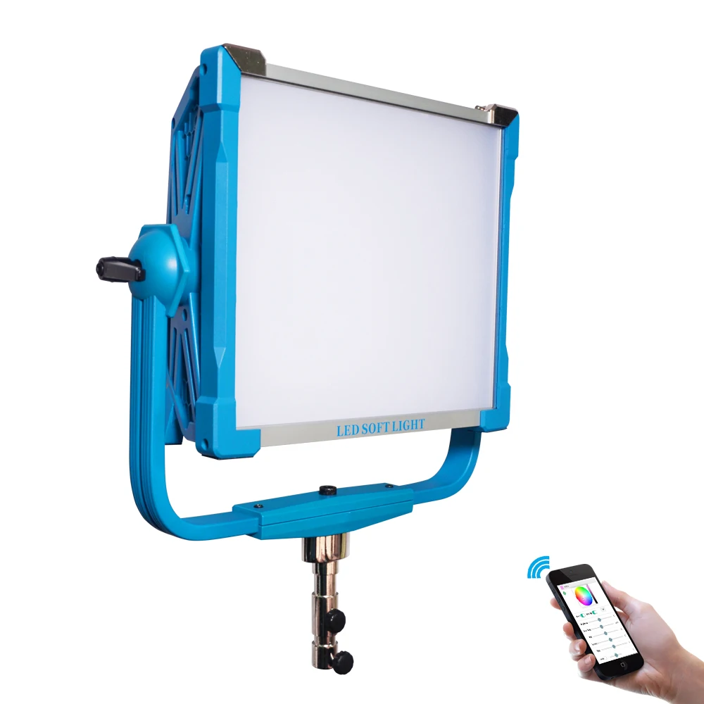 Yidoblo AI-2000C фото освещение для фотосъемки в студии RGB панель светодиодный светильник мягкая лампа пульт дистанционного управления для съёмки фильмов светильник штатив