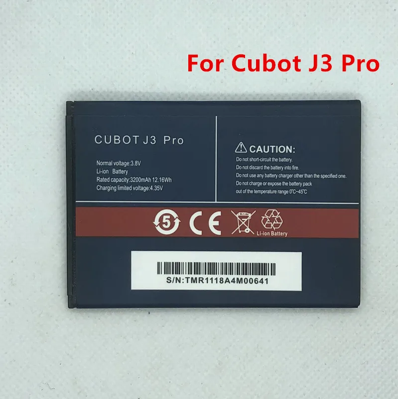 CUBOT J3 Pro батарея 100% оригинал 3200mAh запасная для смартфона PRO|Аккумуляторы мобильных