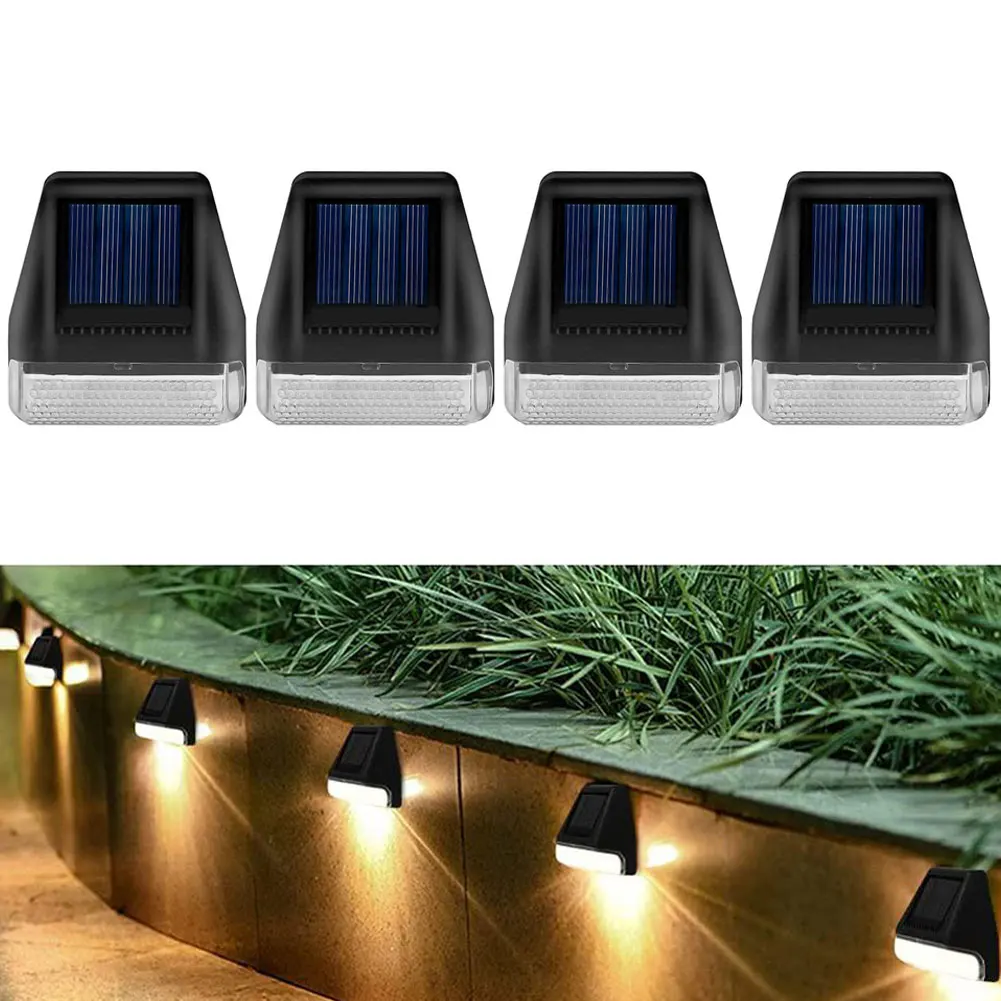 

4PCS Solar Wall Lamp Outdoor Garden Waterproof Household Wall Lamp Light Up And Down Decorative Garden Lamps Hiking And Camping