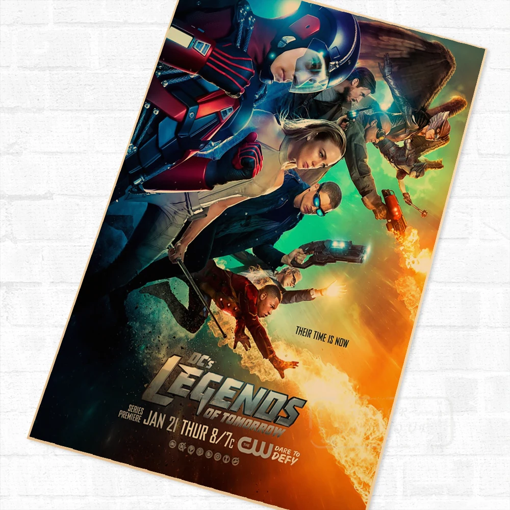 RIP HUNTER Legends of Tomorrow Season 1 (2016) Vintage Retro Cool Poster Canvas DIY Wall Stickers Home Posters Art Decor | Дом и сад