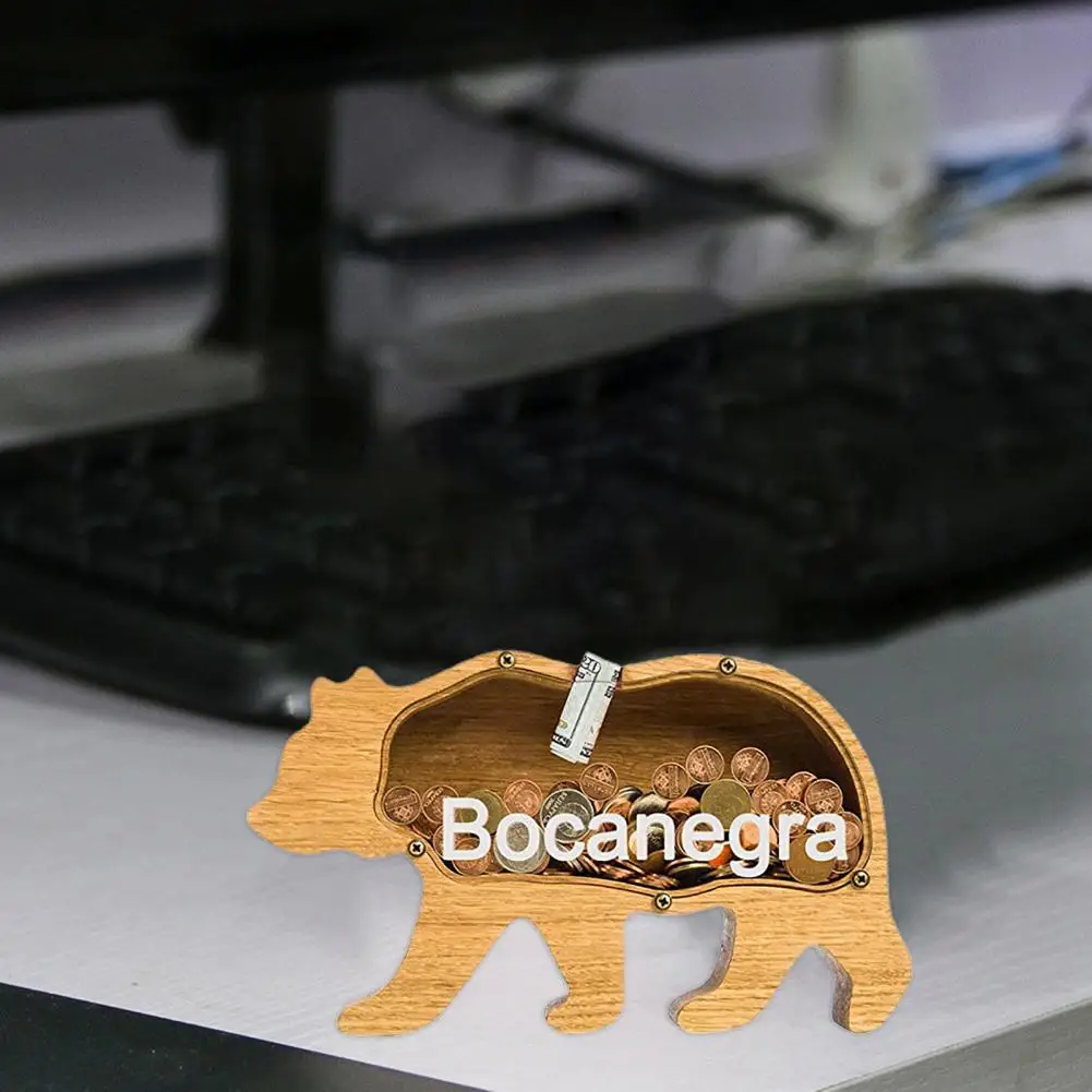 

Классическая Полезная Изысканная копилка с динозавром для хранения монет, прозрачная копилка с окошком в форме животного для девочки