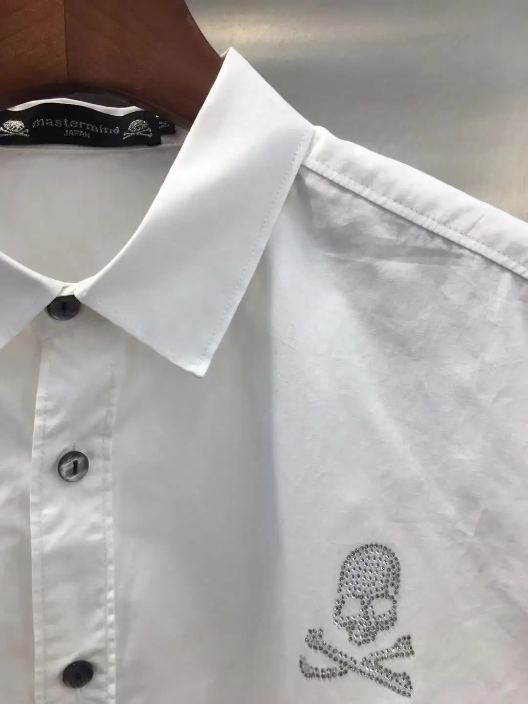 Мужские футболки Mastermind World t-shirt лучшее качество бурение логотип Mastermind тройники Япония Harajuku топы для женщин
